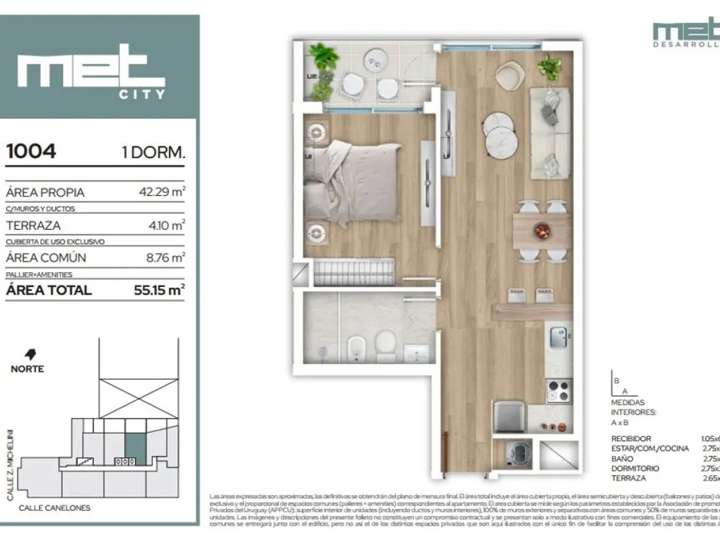 Apartamento en venta en Canelones, Montevideo