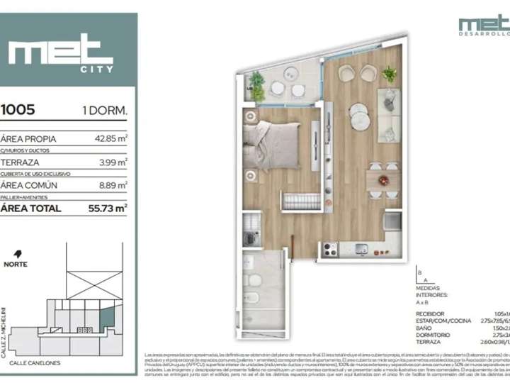 Apartamento en venta en Canelones, Montevideo