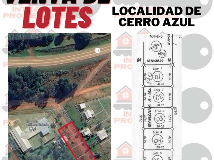 Terreno en venta en Departamento Leandro N. Alem