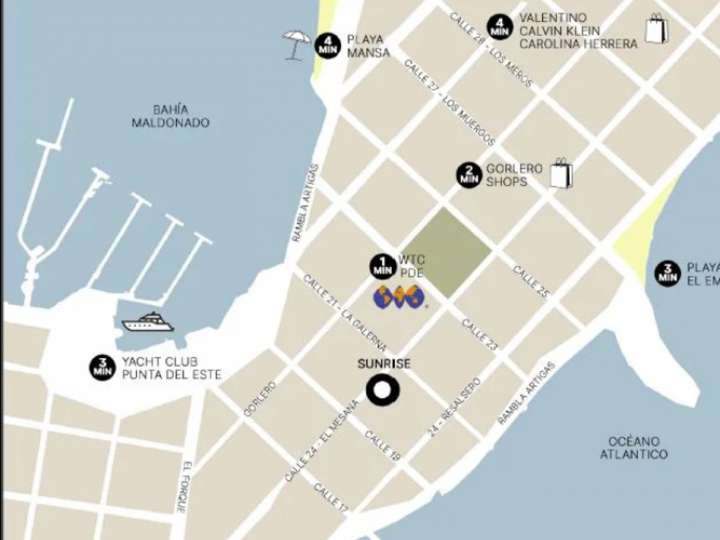 Apartamento en venta en Los Arrecifes (Calle 25), Punta Del Este