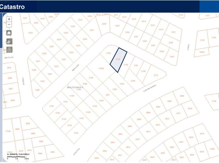 Terreno en venta en Merluzas, Maldonado