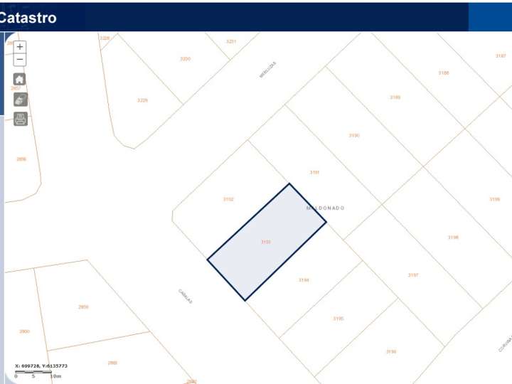 Terreno en venta en Caballas, Maldonado