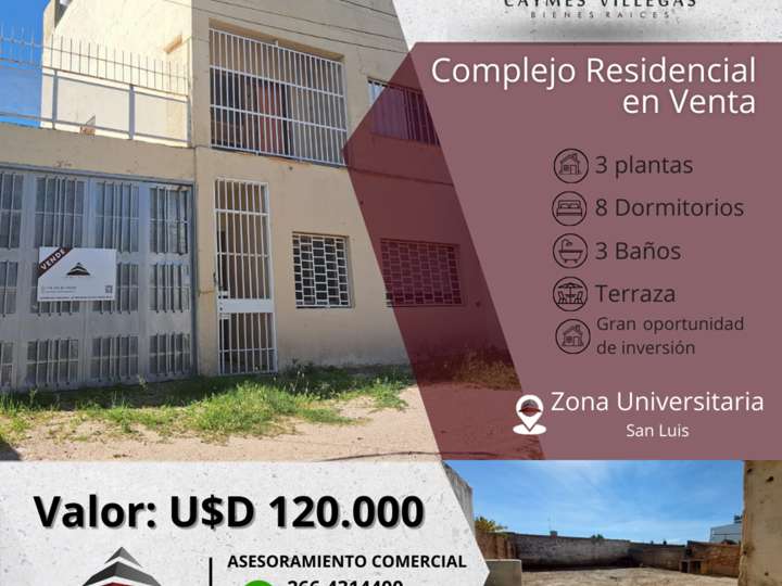 Edificio en venta en Almirante Brown, San Luis