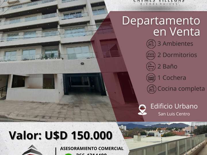 Departamento en venta en Lavalle, 600, San Luis