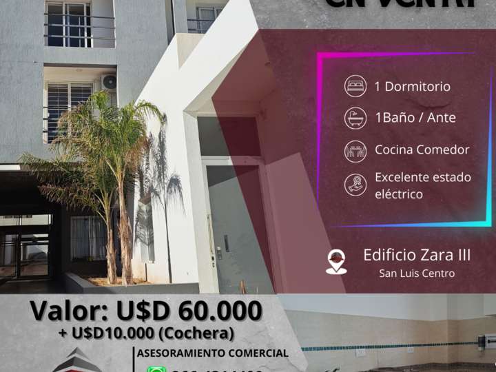 Departamento en venta en Las Heras, 599, San Luis