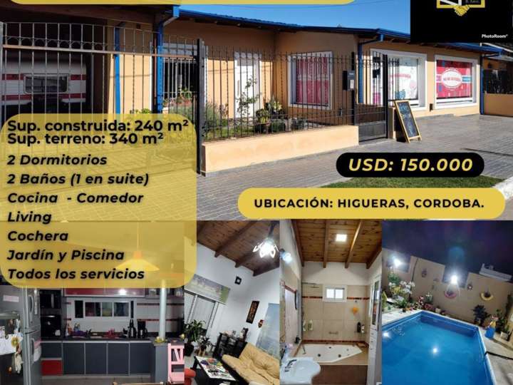 Casa en venta en Martín Güemes, Córdoba