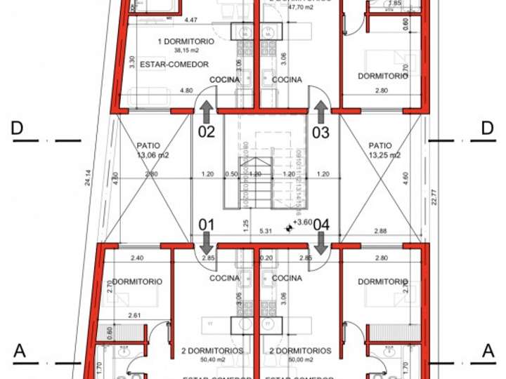 Apartamento en venta en Barrio Sur, Montevideo