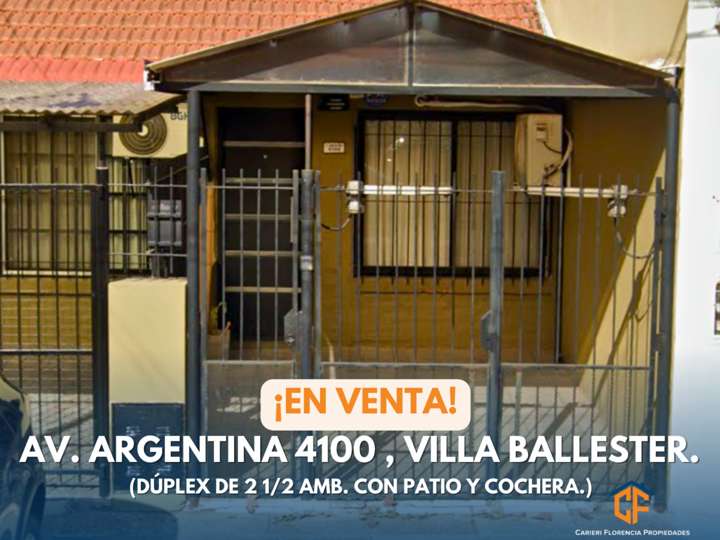 Departamento en venta en 53 - Avenida Argentina, Villa Ballester