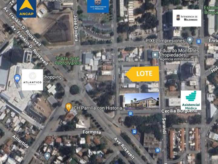 Terreno en venta en Barrio Sur, Montevideo