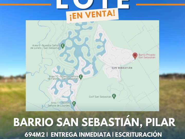 Terreno en venta en Partido del Pilar, Buenos Aires