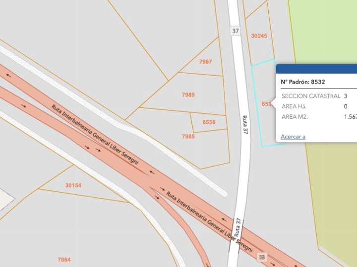 Terreno en venta en Pan de Azúcar