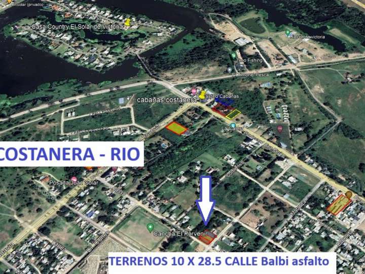 Terreno en venta en Ángel Balbi, 502, Victoria