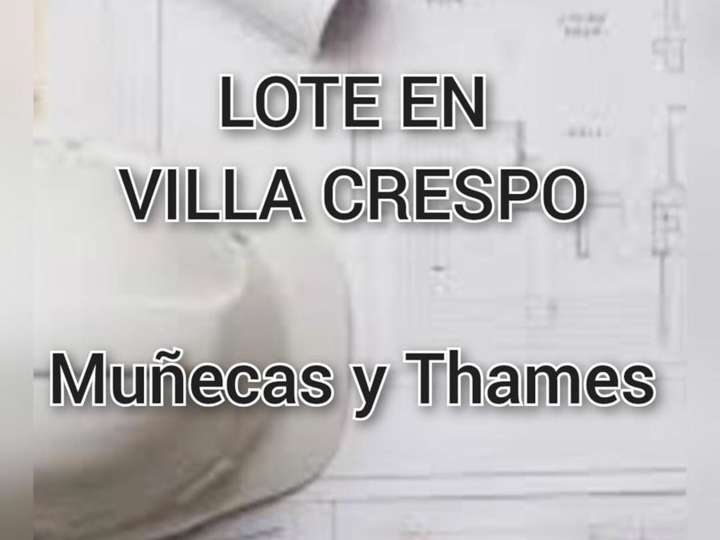 Terreno en venta en Thames, 99, Ciudad Autónoma de Buenos Aires