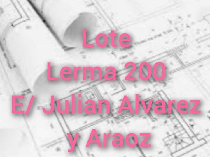 Terreno en venta en Lerma, 191, Ciudad Autónoma de Buenos Aires