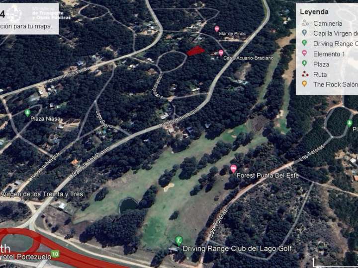 Terreno en venta en Lago de la Juventud, Maldonado