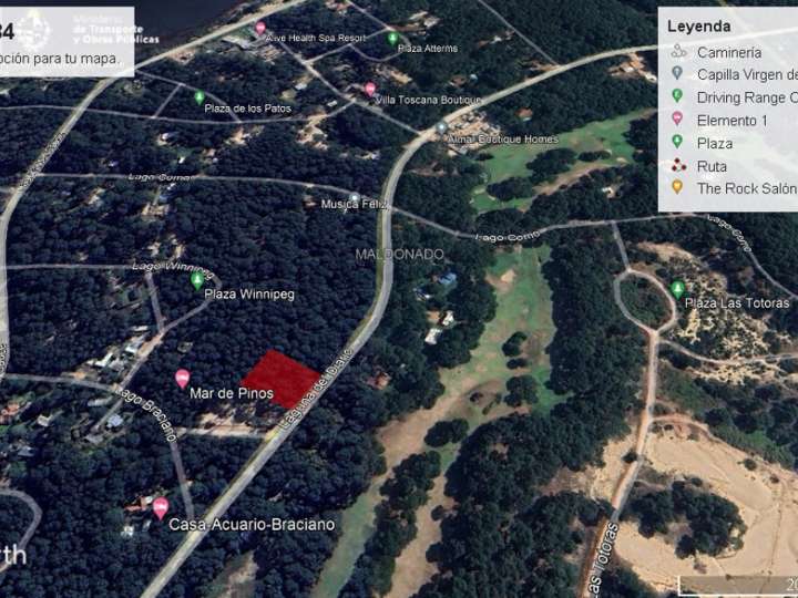 Terreno en venta en Laguna del Diario, Maldonado