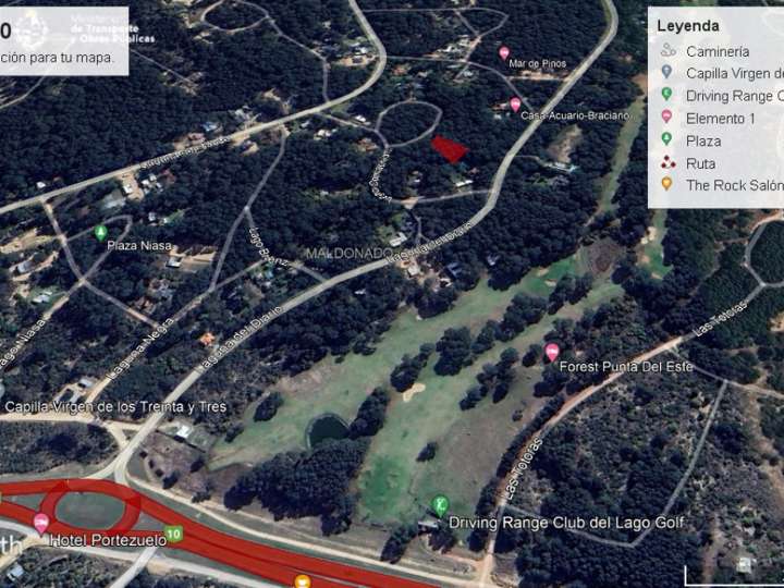 Terreno en venta en Lago de la Juventud, Maldonado