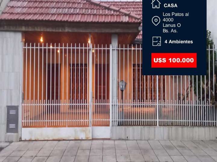 Casa en venta en Lituania, 1702, Remedios de Escalada