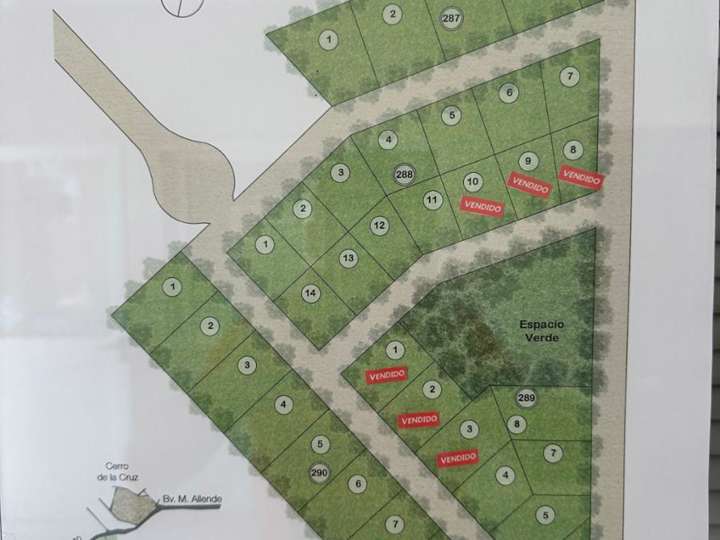 Terreno en venta en Departamento Totoral, Municipio de Villa del Totoral