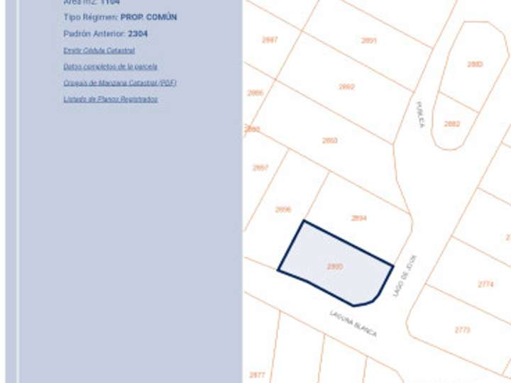 Terreno en venta en Lago Joux, Maldonado