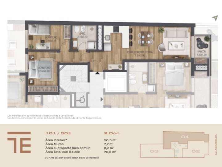 Apartamento en venta en Avenida Agraciada, Montevideo