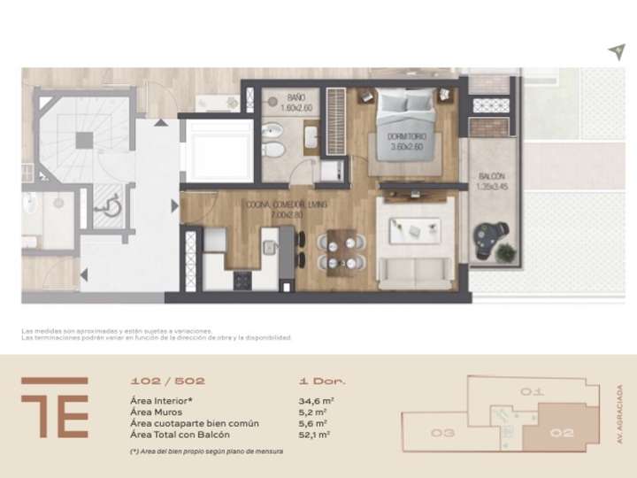 Apartamento en venta en Avenida Agraciada, Montevideo