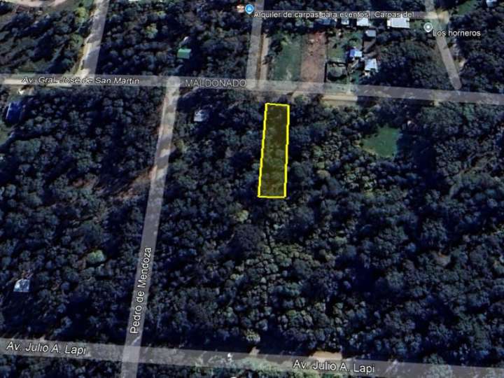 Terreno en venta en General José de San Martín, Maldonado