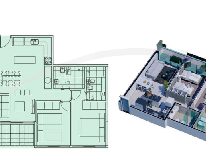 Apartamento en venta en Biarritz, Punta Del Este