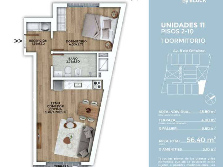 Apartamento en venta en La Blanqueada, Montevideo