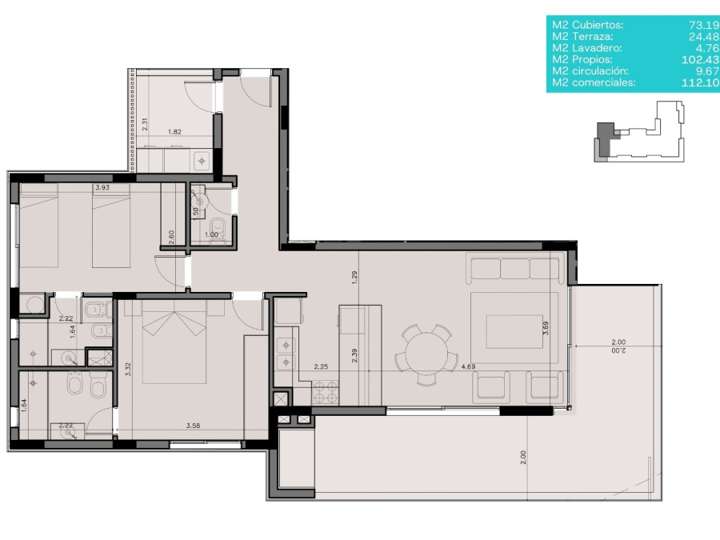 Apartamento en venta en Leonardo Da Vinci, San Rafael - El Placer