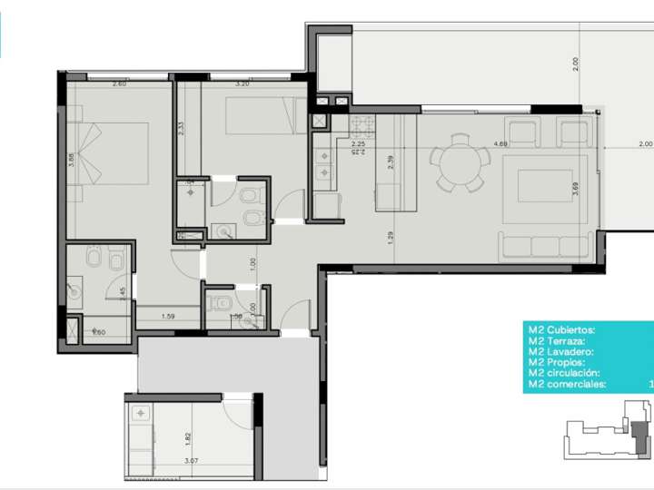 Apartamento en venta en Punta Del Este