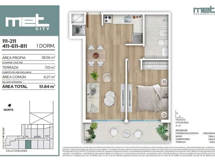 Apartamento en venta en Canelones, Montevideo