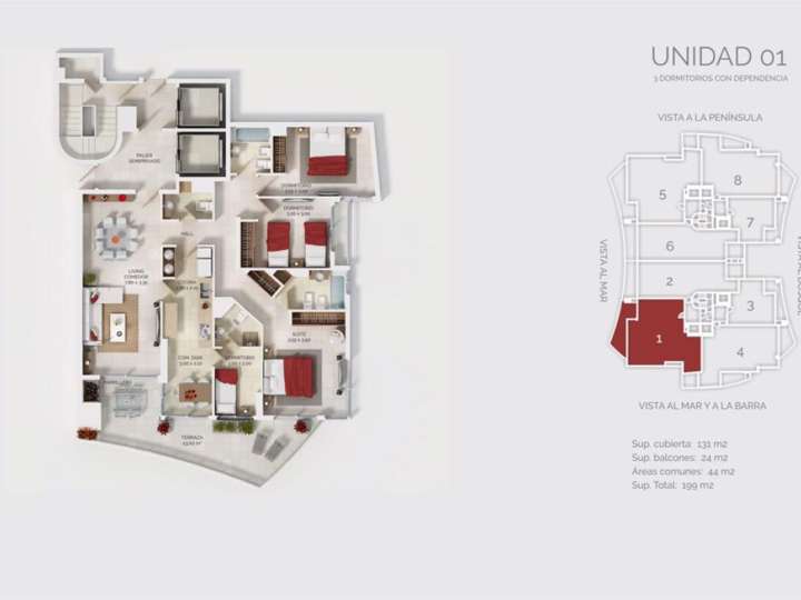 Apartamento en venta en Punta Del Este