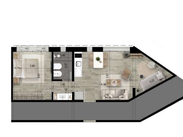 Apartamento en venta en Punta Del Este