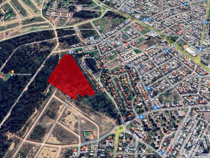 Terreno en venta en Pinares, Maldonado