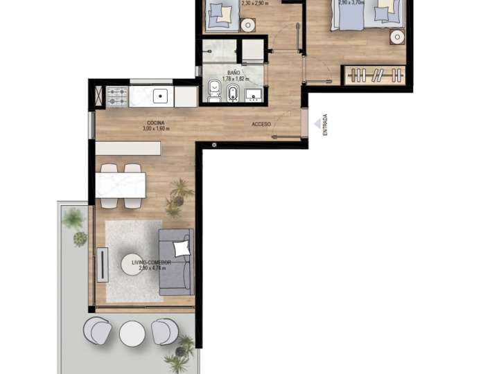 Apartamento en venta en Punta Del Este