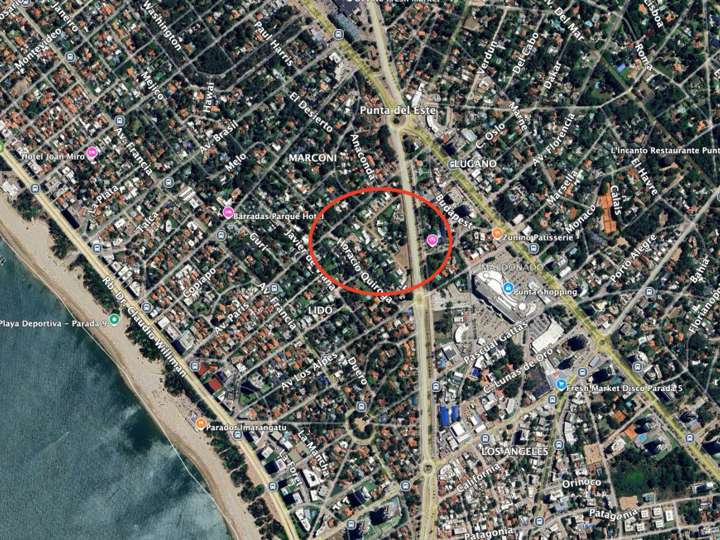 Terreno en venta en Avenida París, Punta Del Este