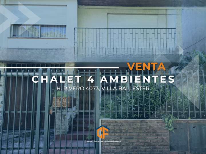 Casa en venta en 96 - H. Rivero, 4085, Villa Ballester