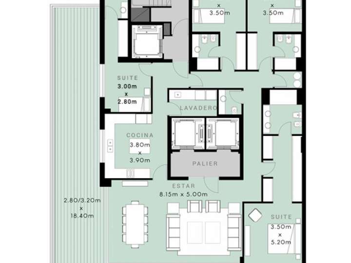 Apartamento en venta en 6 de Julio de 1784, Maldonado