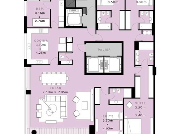 Apartamento en venta en Punta Del Este