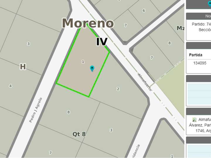 Terreno en venta en Pedro Agrelo, Francisco Álvarez