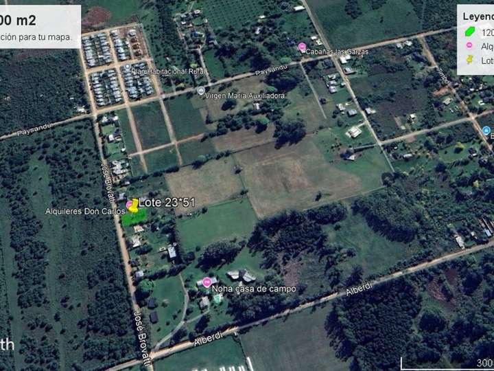 Terreno en venta en José Brovatti, Colón