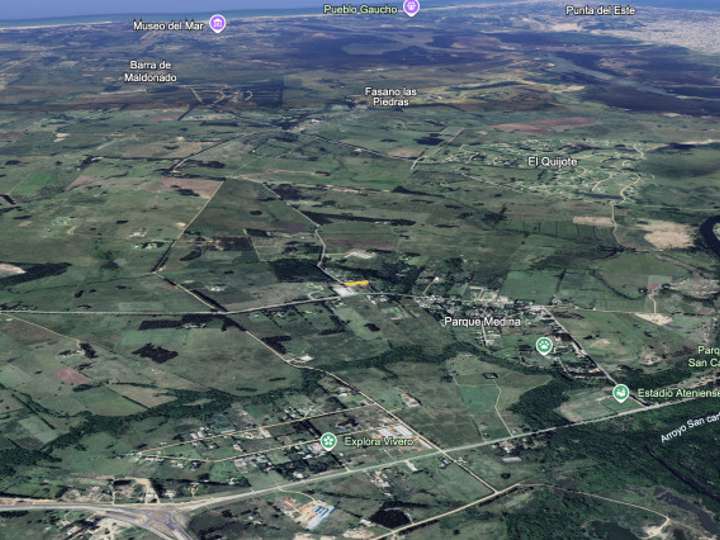 Terreno en venta en Camino del Cerro Eguzquiza, Maldonado