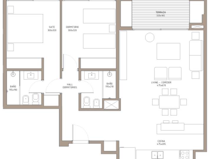 Apartamento en venta en Carrasco, Montevideo