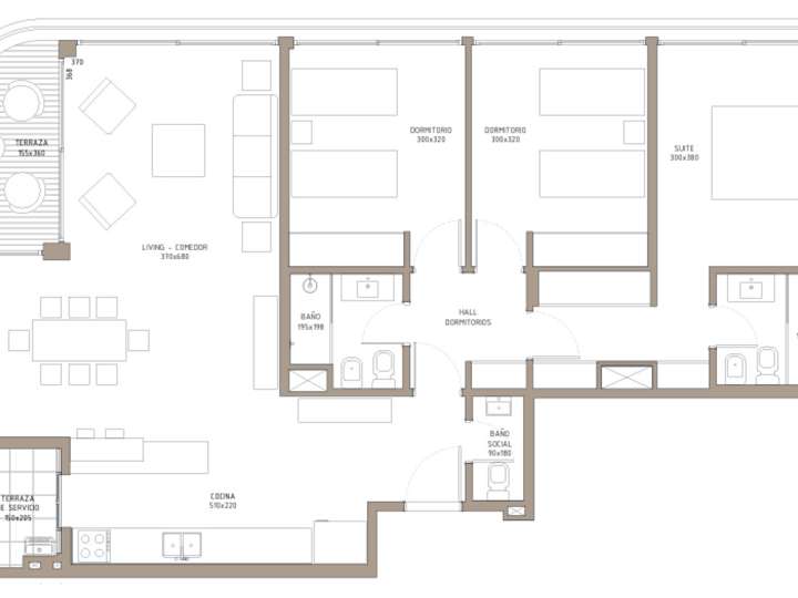 Apartamento en venta en Carrasco, Montevideo