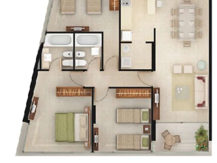 Apartamento en venta en Avenida Franklin Delano Roosevelt, Punta Del Este