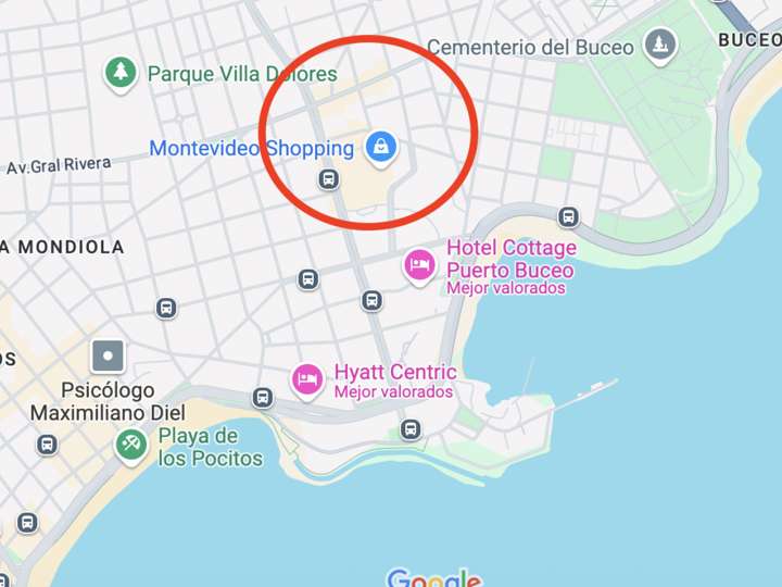 Terreno en venta en Avenida General Rivera, Montevideo