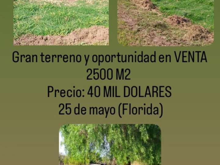 Terreno en venta en Sarandí, Florida