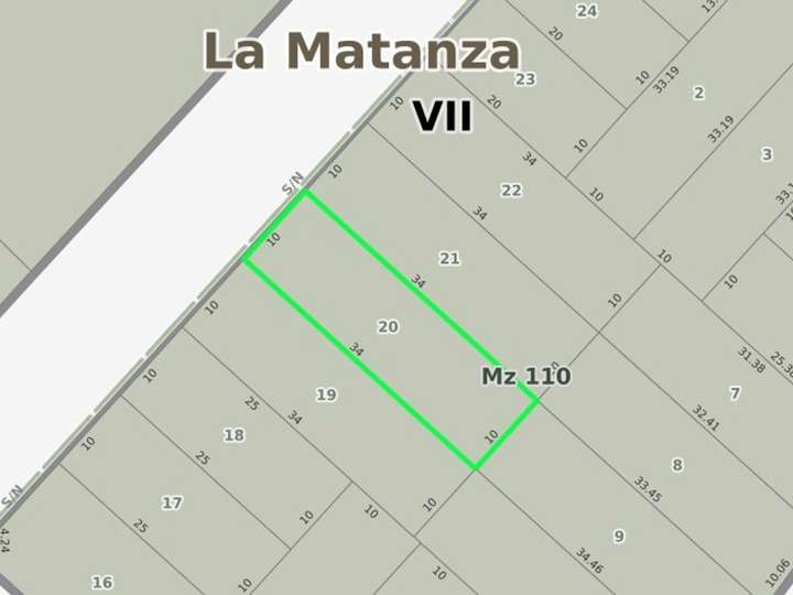 Terreno en venta en La Paz, 3774, Villa Luzuriaga