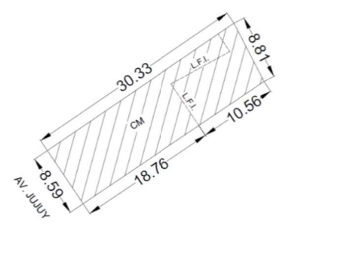Terreno en venta en Avenida Jujuy, 2002, Ciudad Autónoma de Buenos Aires